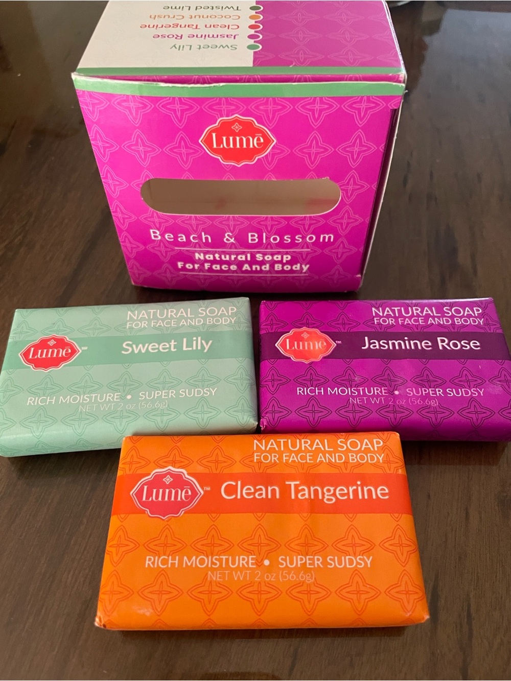 Lume Brand New 2oz soaps